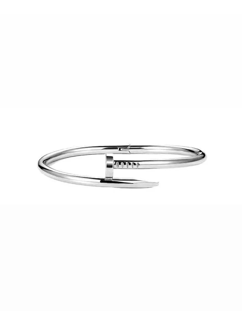 Nail Bangle Stainless Steel - Jewel Glimpse