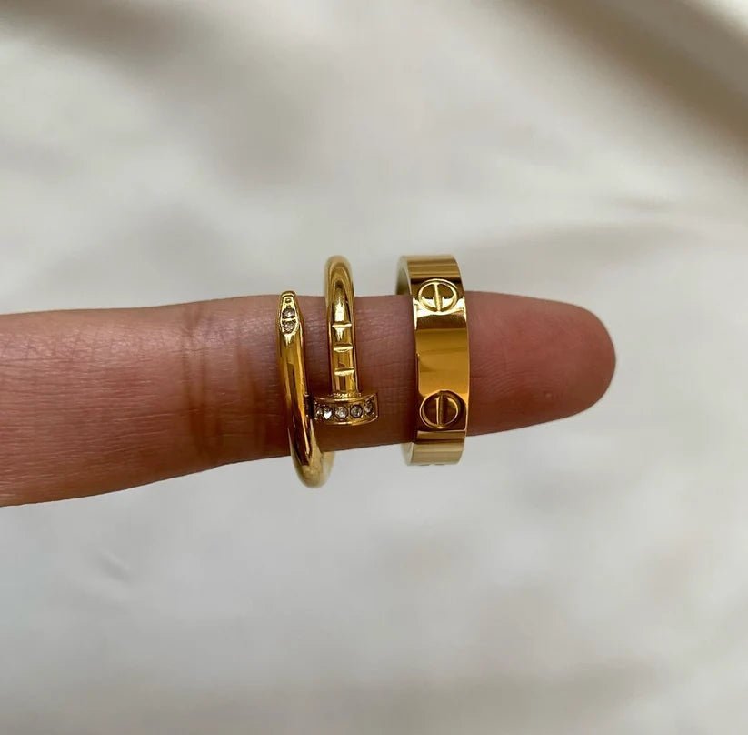 Nail & Cartier Ring - Jewel Glimpse