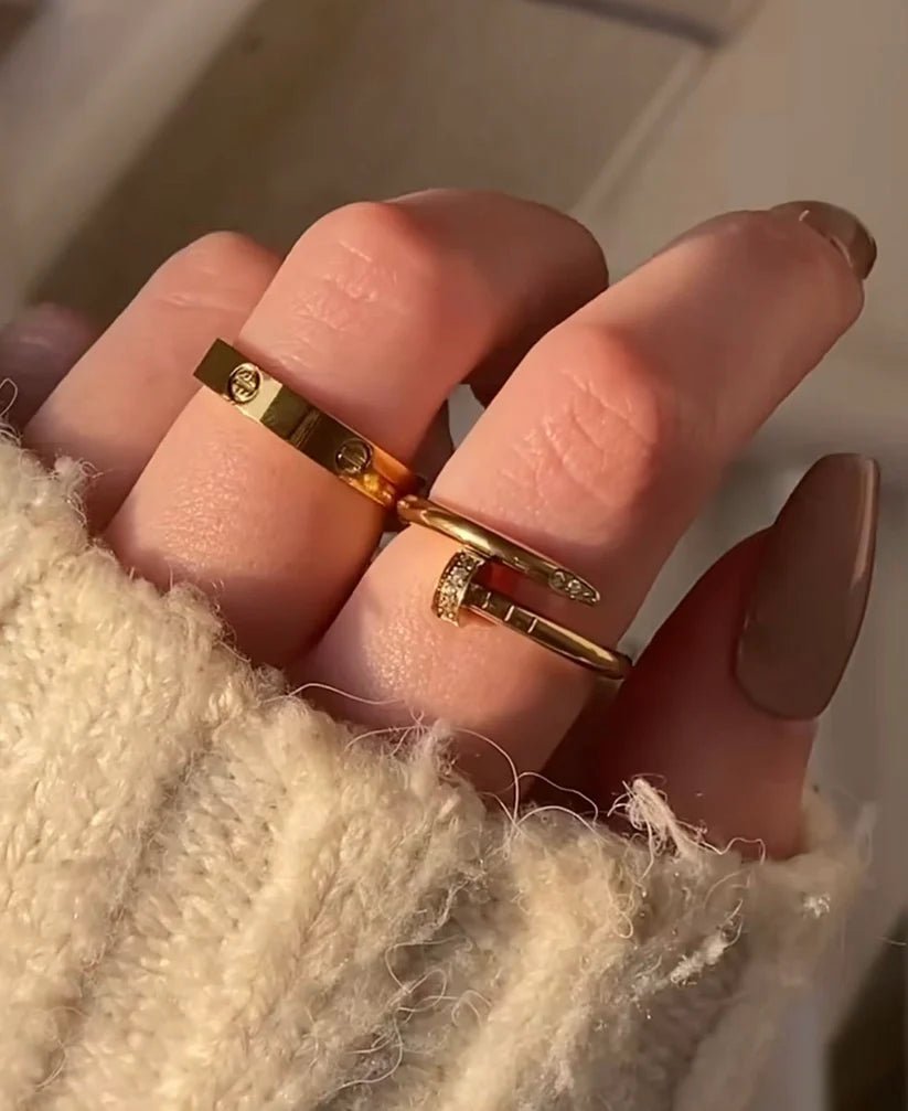 Nail & Cartier Ring - Jewel Glimpse