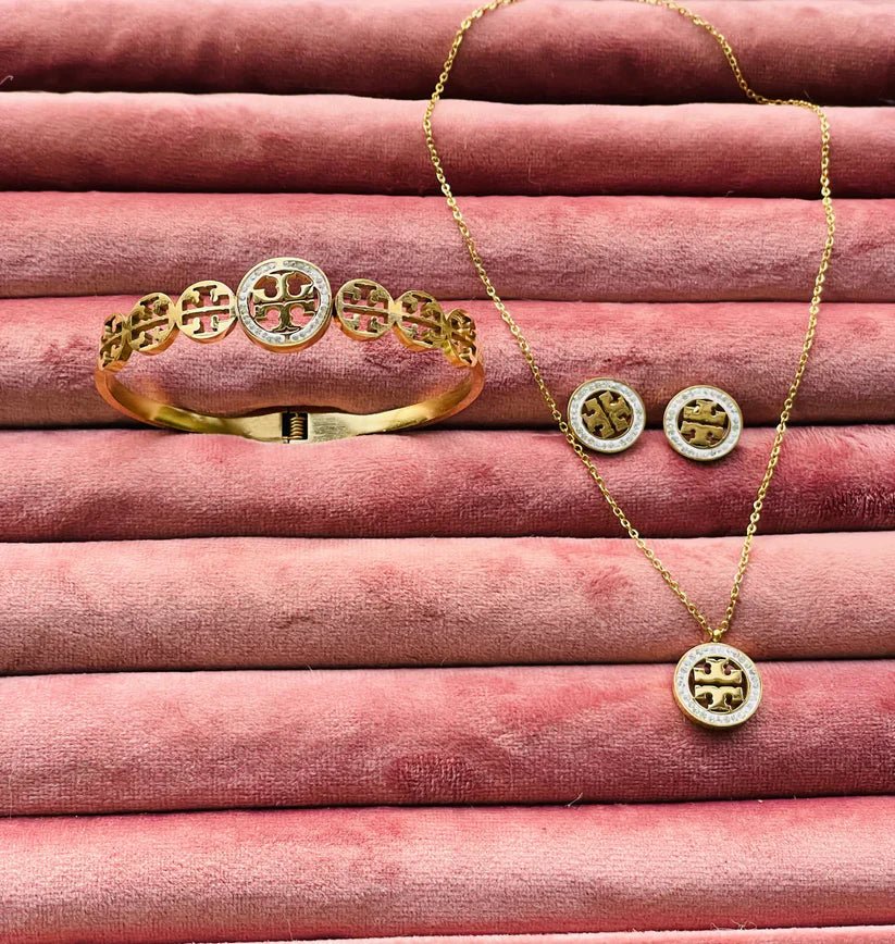 Stainless Steel diamantes Set - Jewel Glimpse